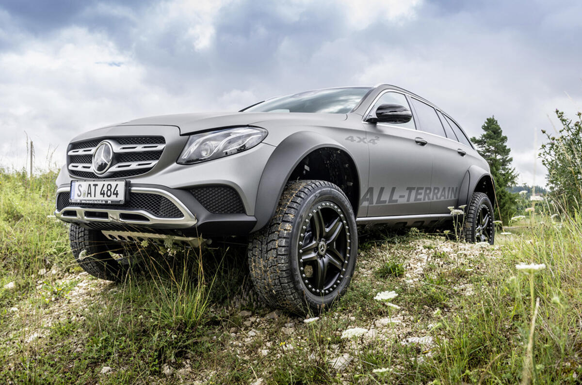 Mercedes-Benz E-Class All-Terrain 4x4² revealed