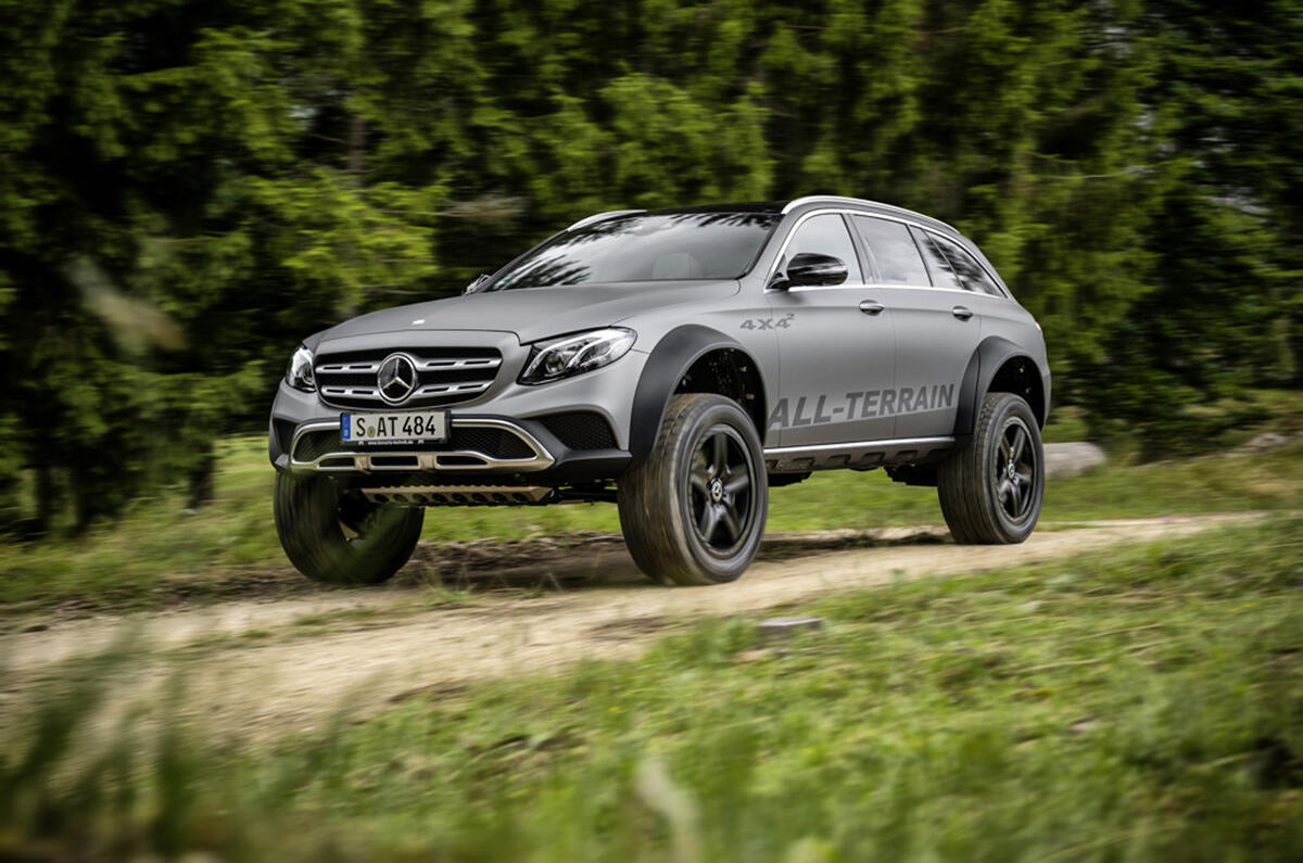 Mercedes-Benz E-Class All-Terrain 4x4² revealed