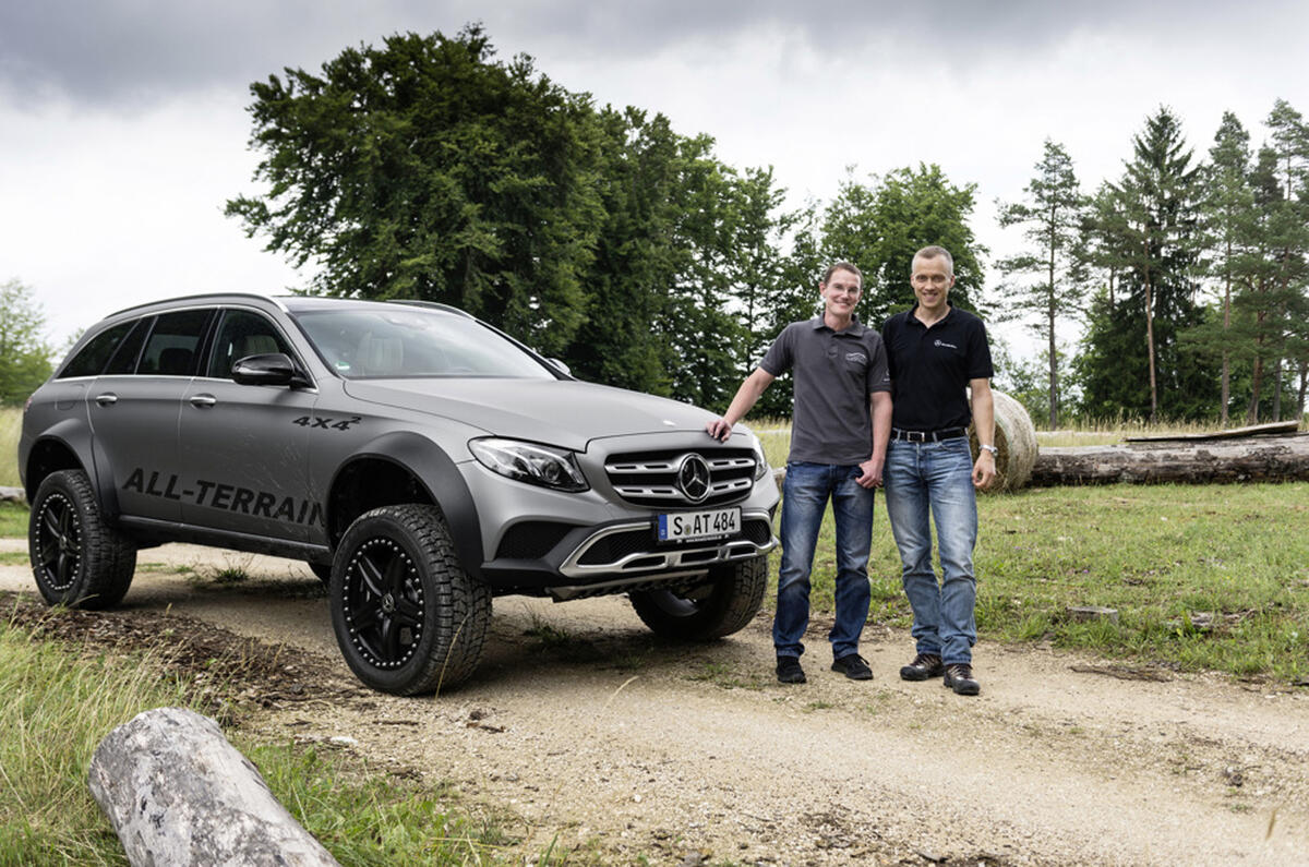 Mercedes-Benz E-Class All-Terrain 4x4² revealed