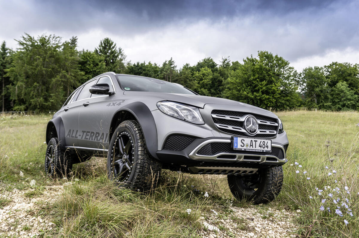 Mercedes-Benz E-Class All-Terrain 4x4² revealed