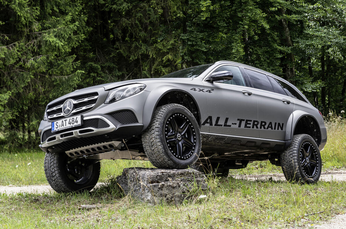 Mercedes-Benz E-Class All-Terrain 4x4² revealed