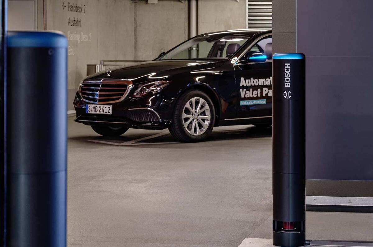 Daimler and Bosch unveil driverless parking garage