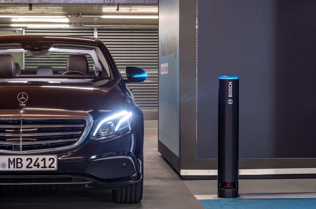 Daimler and Bosch unveil driverless parking garage
