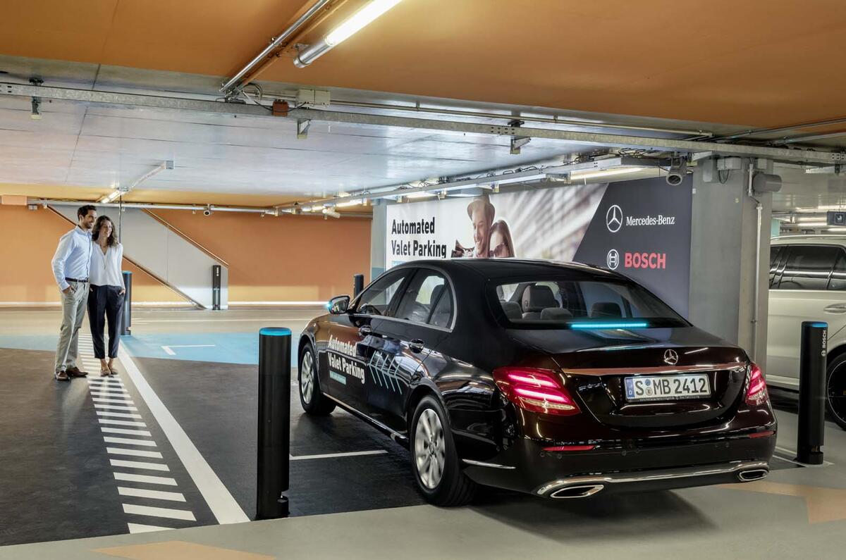 Daimler and Bosch unveil driverless parking garage