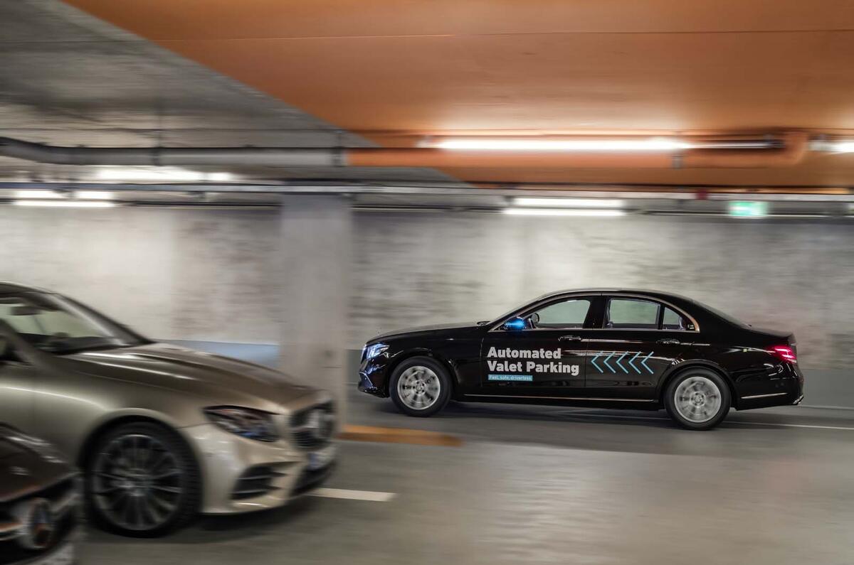 Daimler and Bosch unveil driverless parking garage