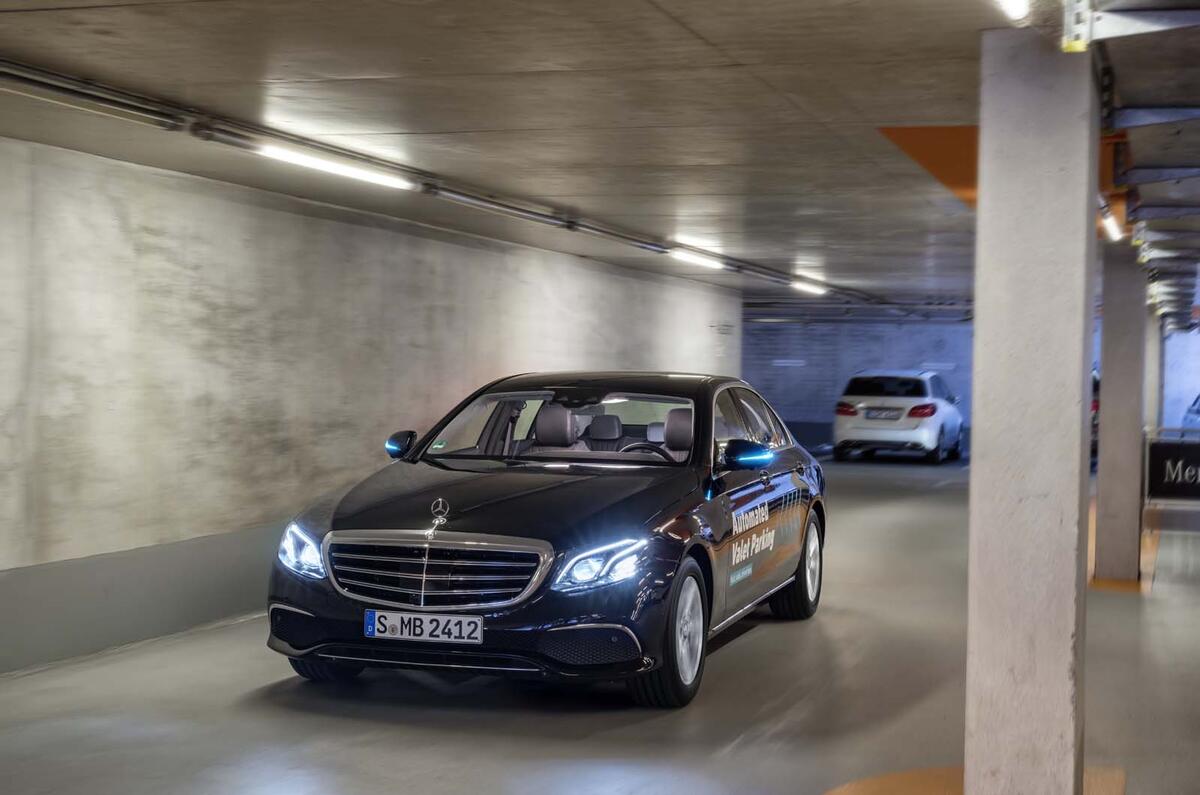 Daimler and Bosch unveil driverless parking garage