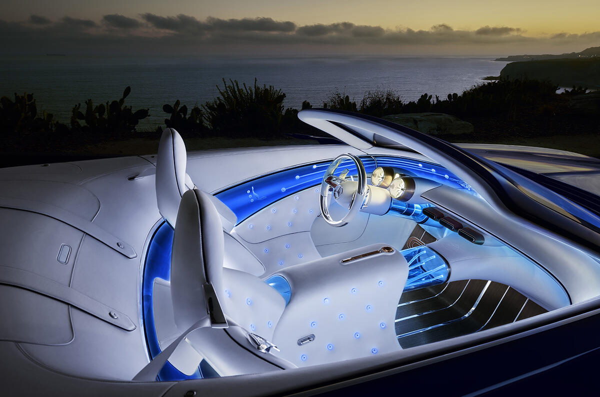 Electric powered Mercedes-Maybach 6 Cabriolet revealed