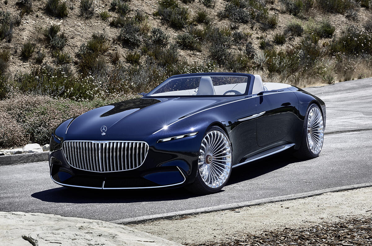 Electric powered Mercedes-Maybach 6 Cabriolet revealed