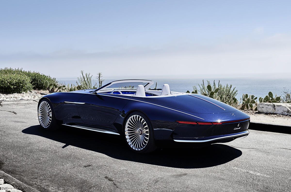 Electric Mercedes Maybach 6 Cabriolet Concept Car Revealed