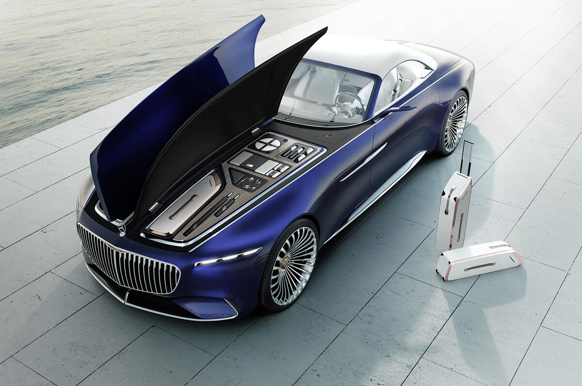 Electric powered Mercedes-Maybach 6 Cabriolet revealed