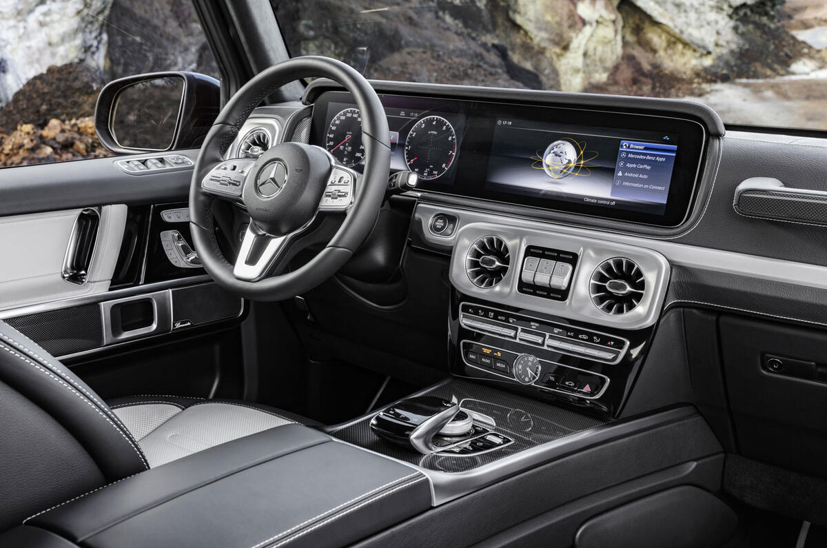 Mercedes-Benz G-Class interior revealed ahead of January launch