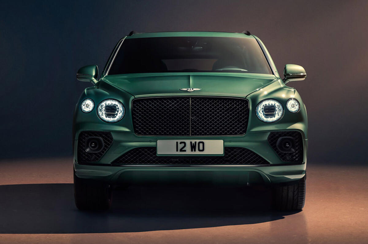 Bentley Bentayga facelift - static front Bentley Bentayga facelift - static front