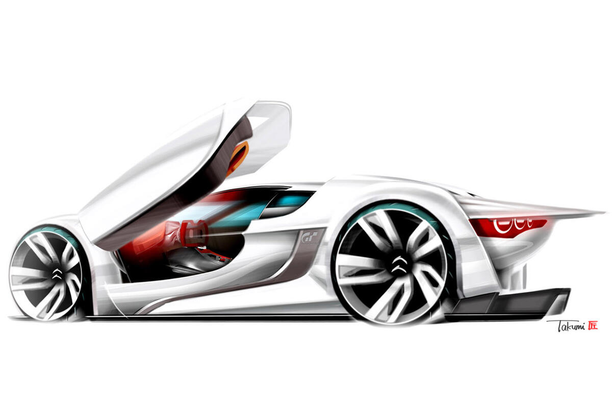 Citroen GT Concept - sketch