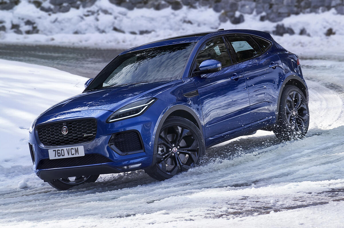 Jaguar E-Pace - side