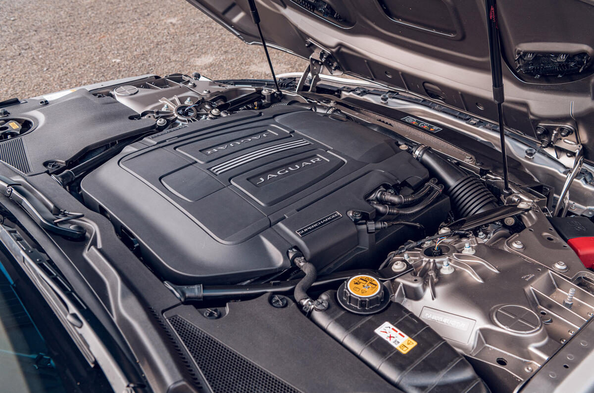 Jaguar F-Type - engine Jaguar F-Type - engine