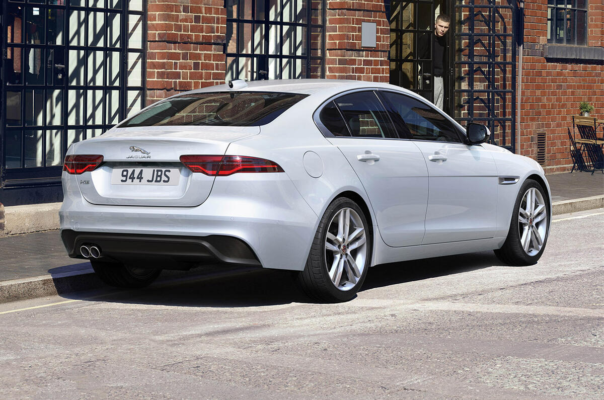 Jaguar XE - rear Jaguar XE - rear