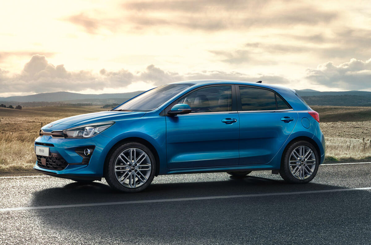 Kia Rio 2020 - static side Kia Rio 2020 - static side