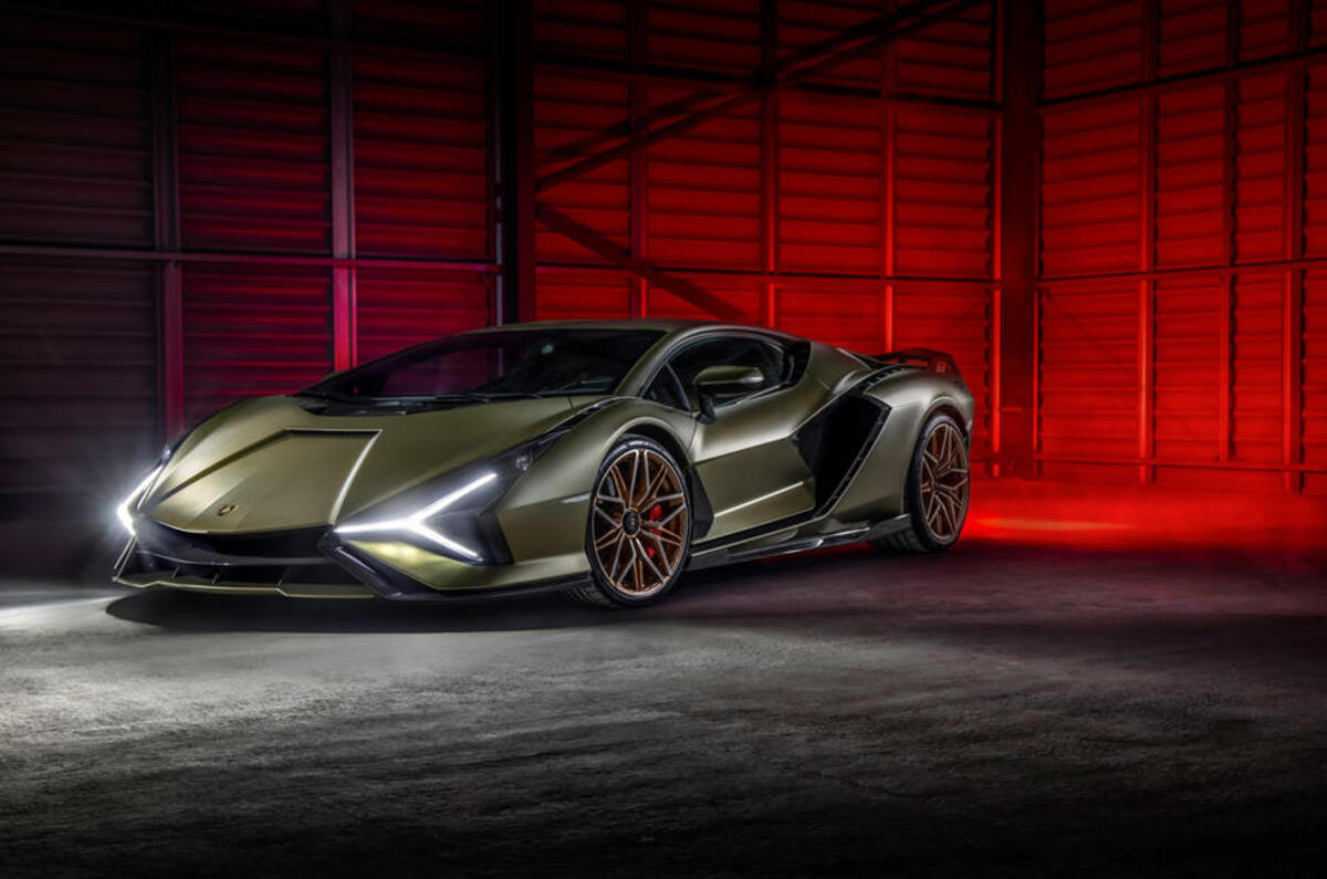18 lamborghini sian 2021 uk first drive review static front