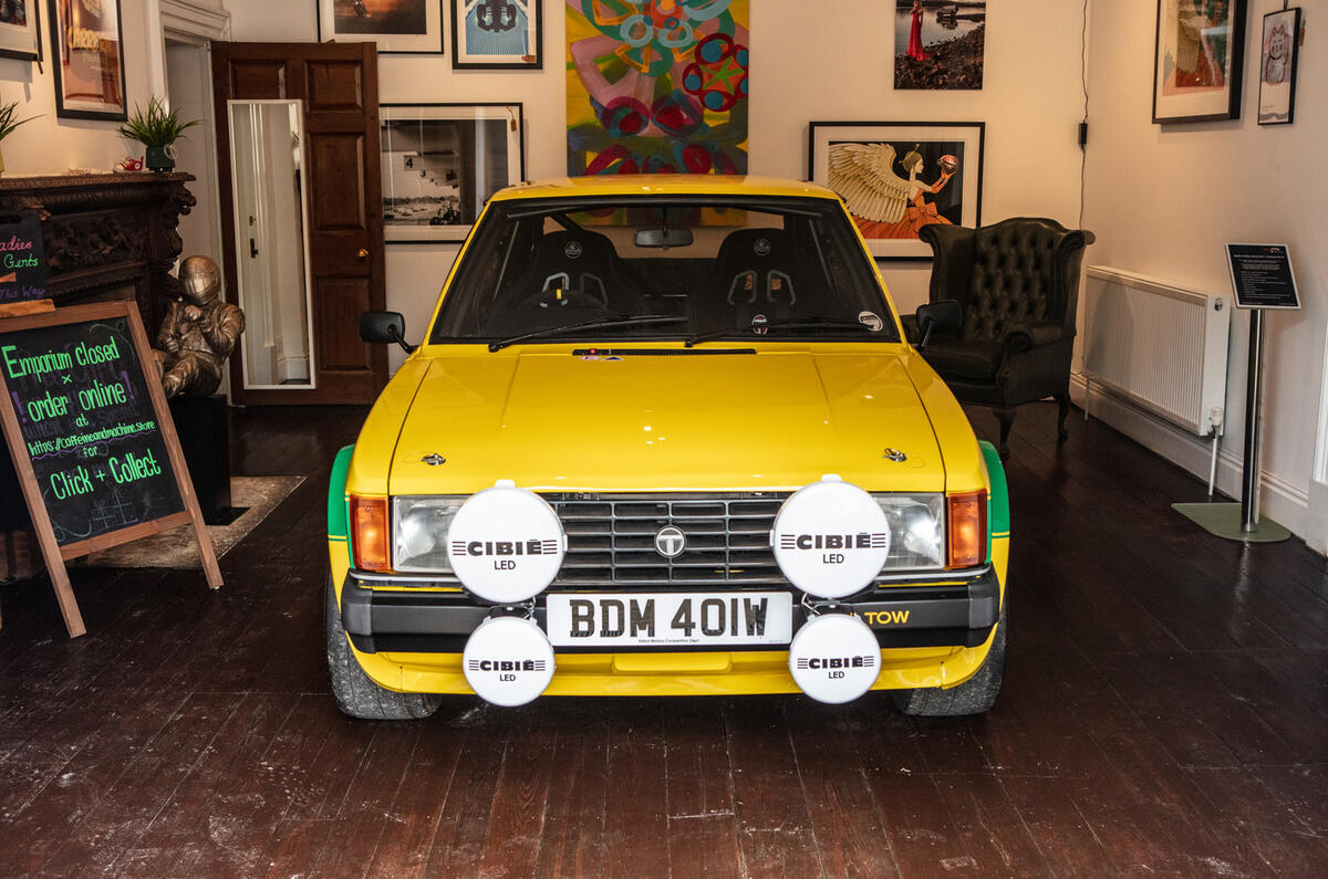 Lotus rally car Lotus rally car