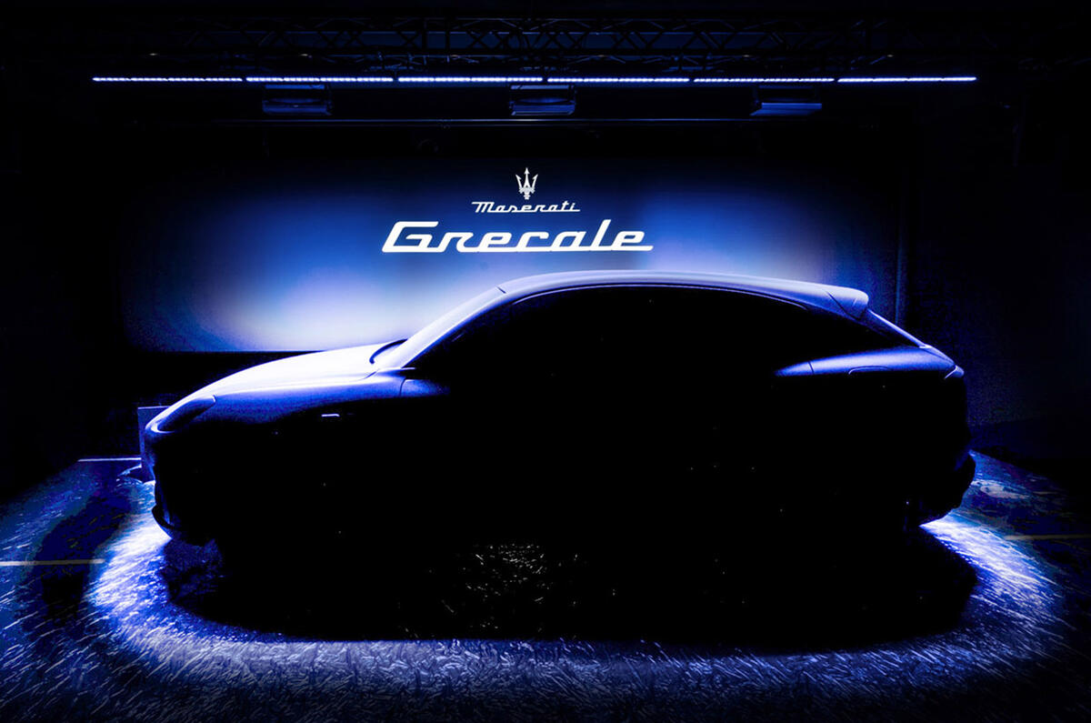 Maserati Grecale - side