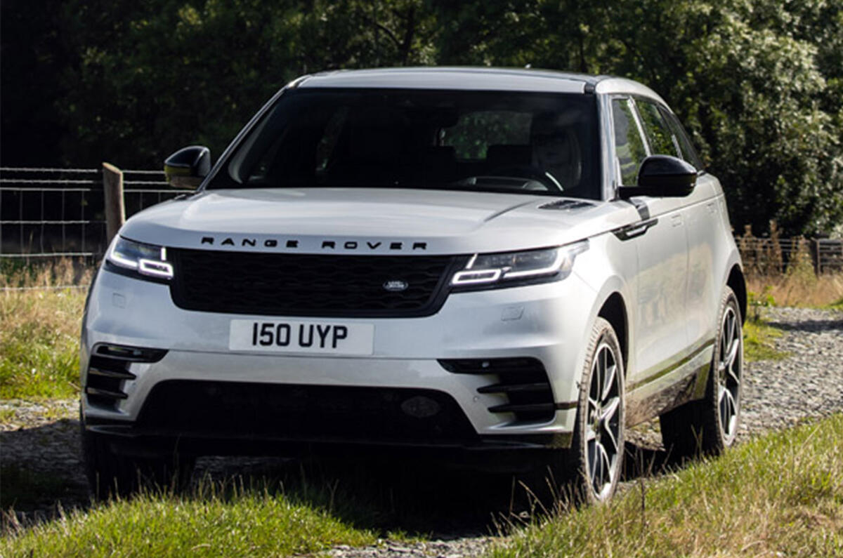 Range Rover Velar - front Range Rover Velar - front