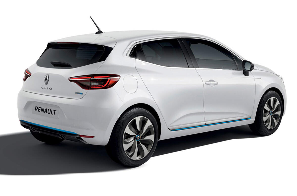 Renault Clio Hybrid - static rear Renault Clio Hybrid - static rear