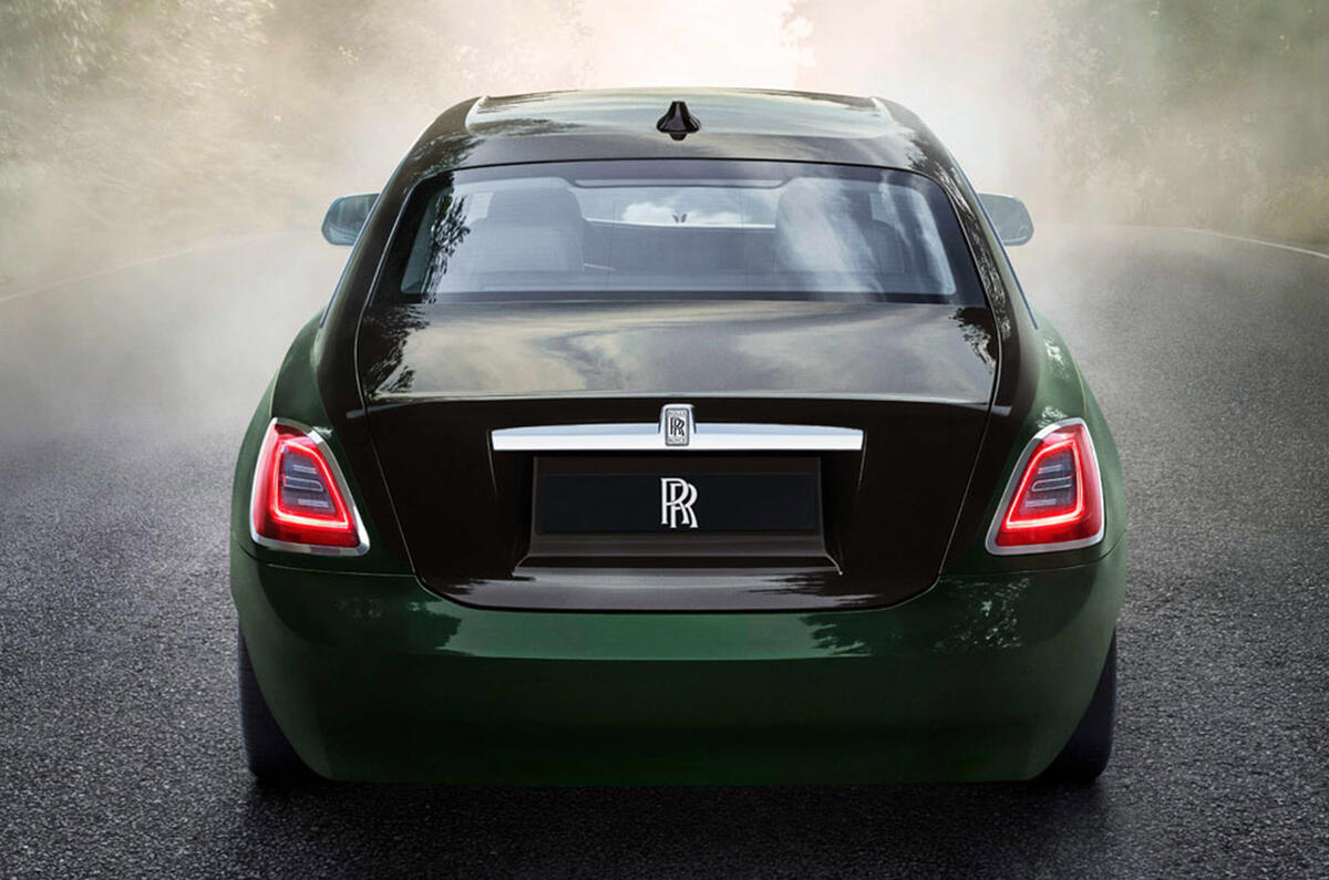 Rolls-Royce Ghost Extended - rear Rolls-Royce Ghost Extended - rear