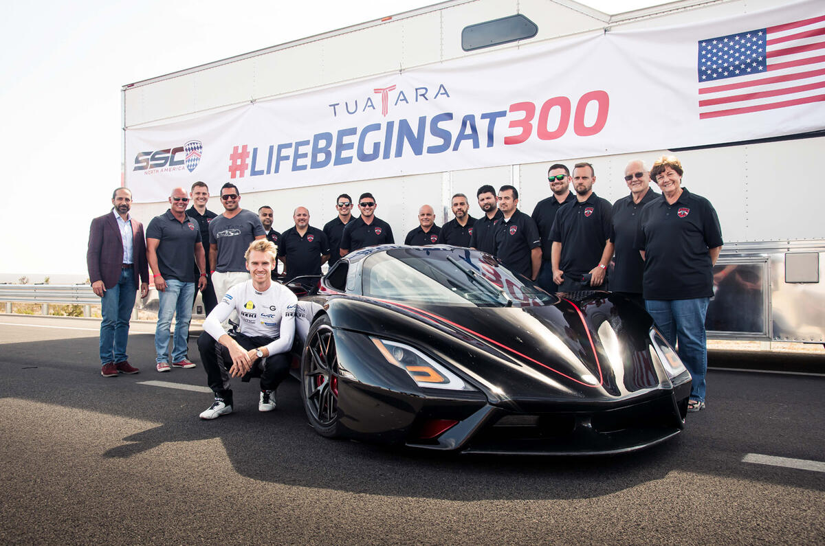 SSC Tuatara - front SSC Tuatara - front