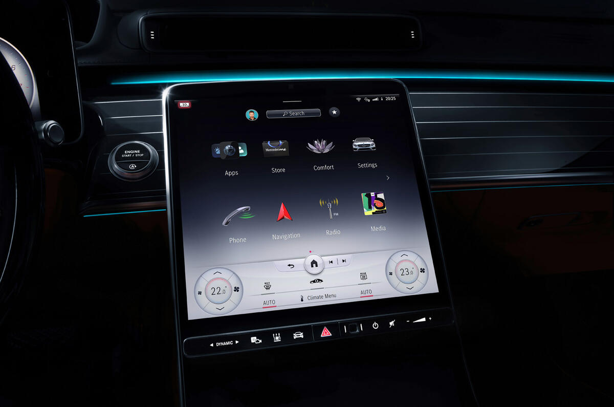Mercedes-Benz User Experience infotainment system Mercedes-Benz User Experience infotainment system