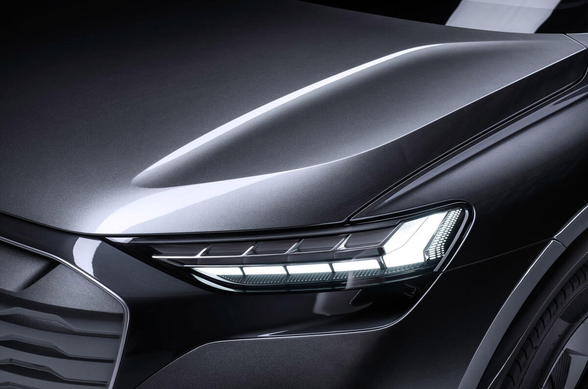 Audi Q4 E-tron - static front Audi Q4 E-tron - static front