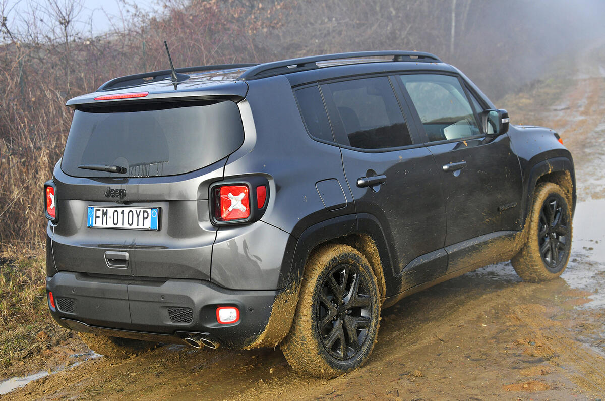 Facelifted Jeep Renegade shown at Turin motor show
