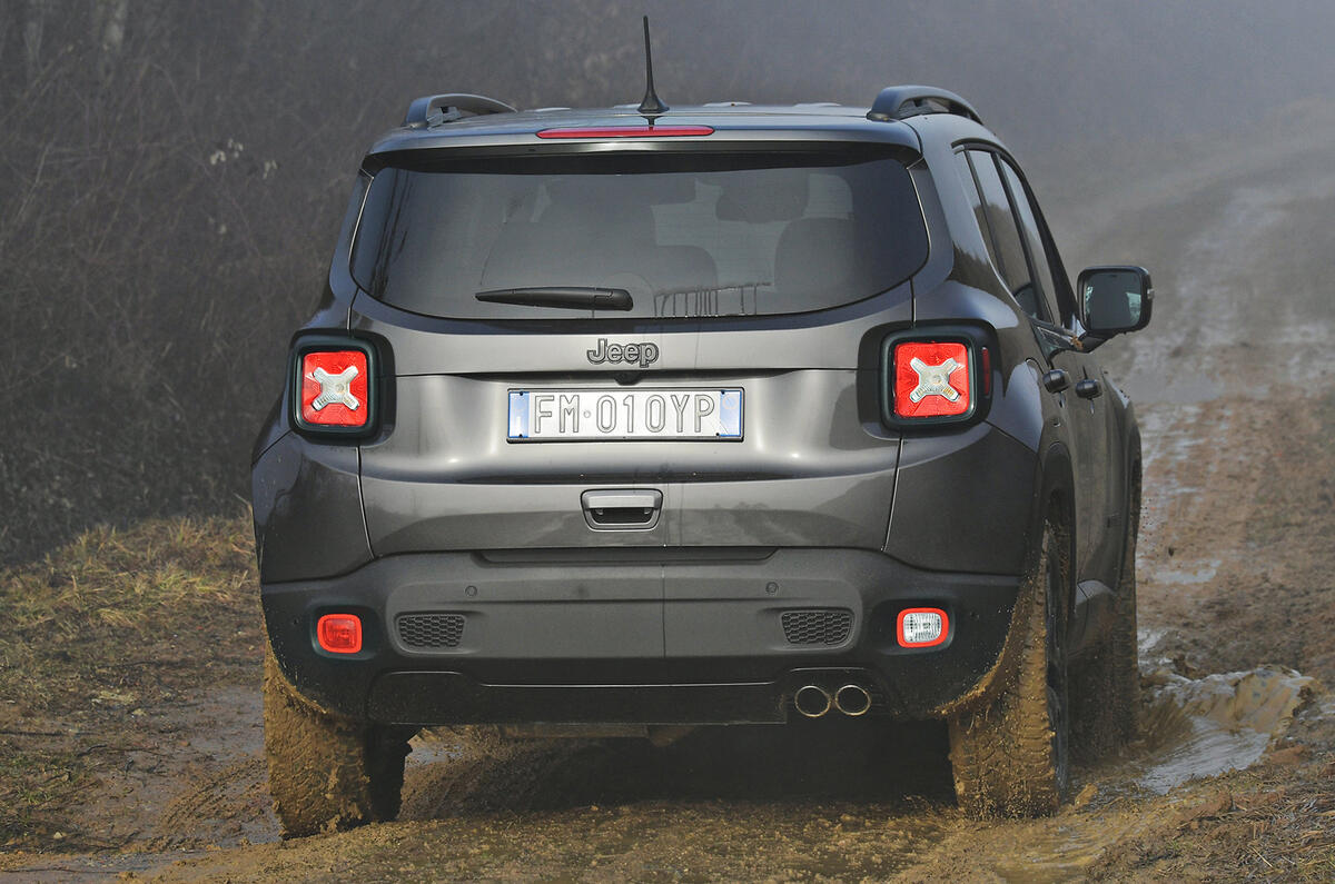 Facelifted Jeep Renegade shown at Turin motor show