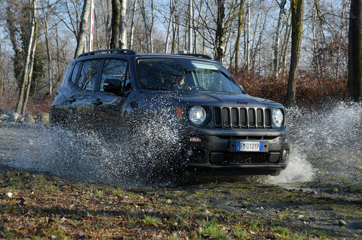 Facelifted Jeep Renegade shown at Turin motor show