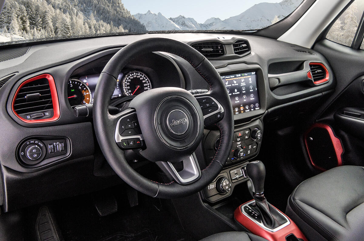 Facelifted Jeep Renegade shown at Turin motor show