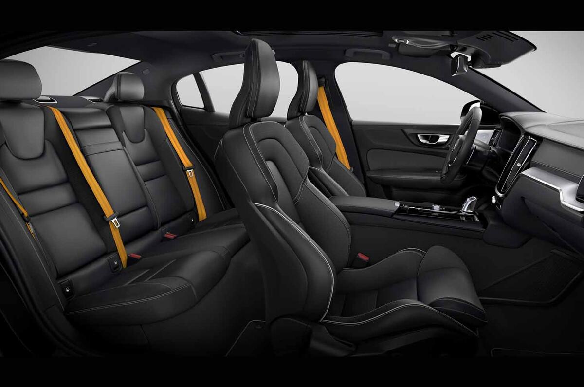 Volvo S60 Polestar Engineered cabin