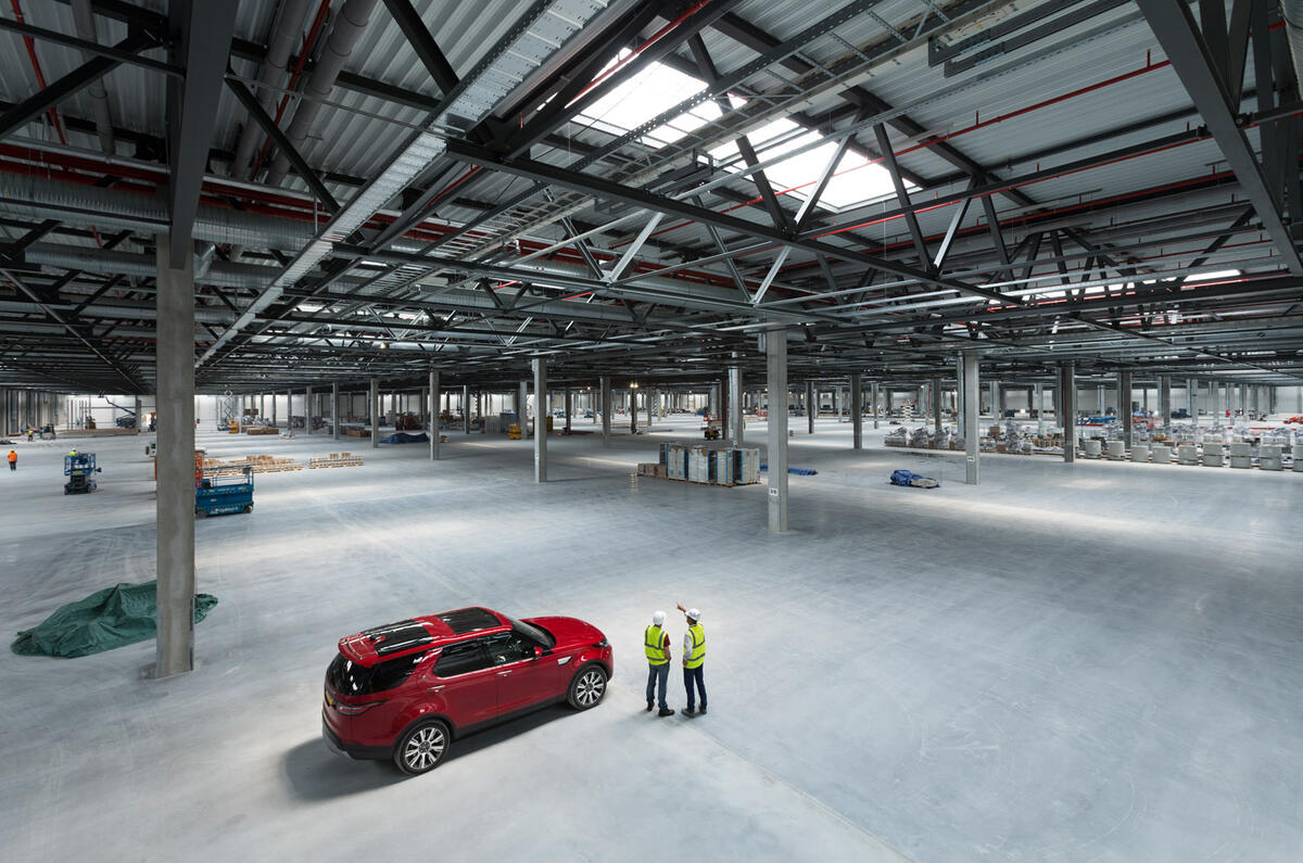 Jaguar Land Rover Nitra factory space Jaguar Land Rover Nitra factory space