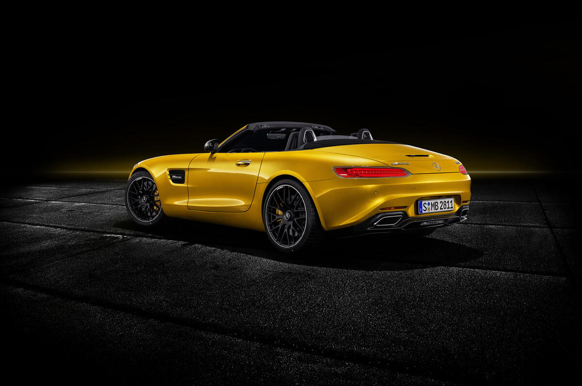 Mercedes-AMG GT S Roadster arrives as 515bhp drop-top