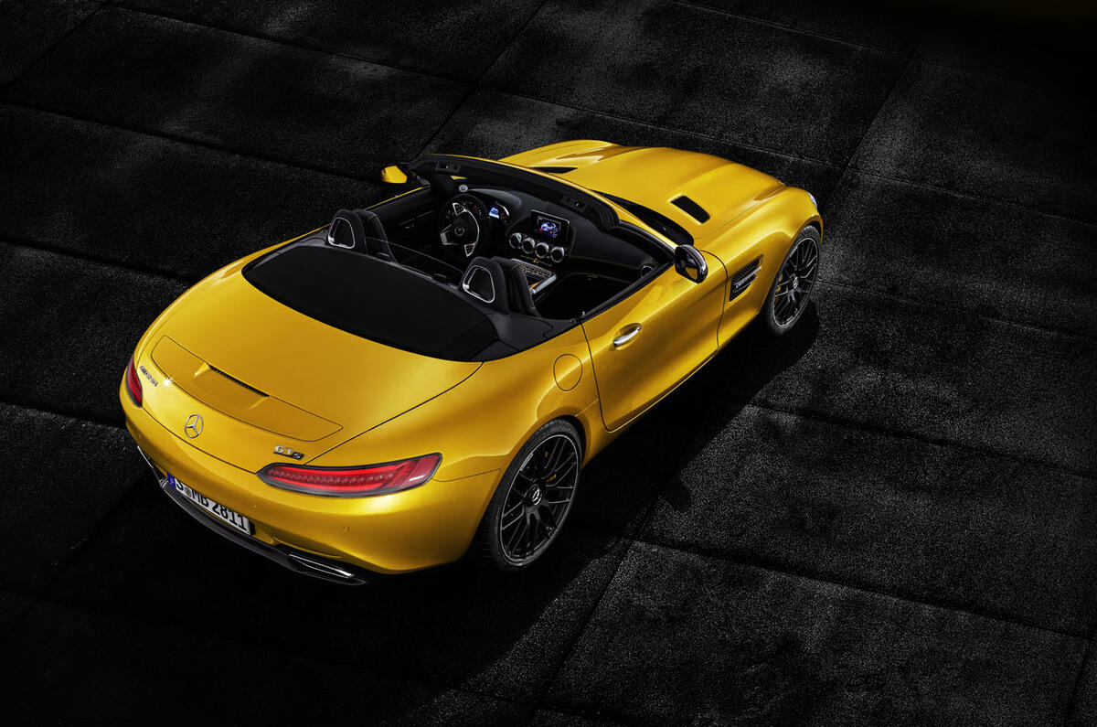 Mercedes-AMG GT S Roadster arrives as 515bhp drop-top