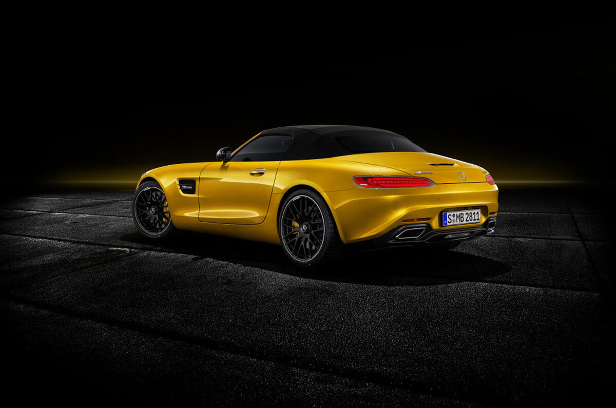Mercedes-AMG GT S Roadster arrives as 515bhp drop-top