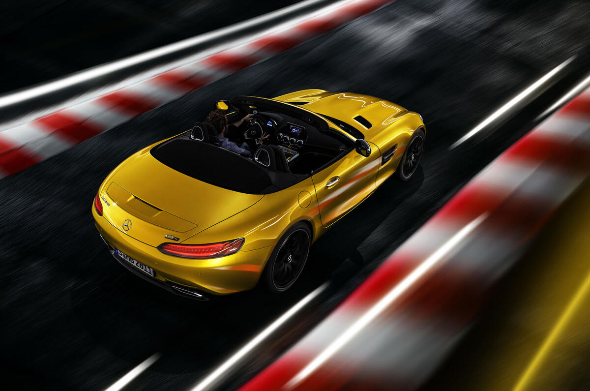 Mercedes-AMG GT S Roadster arrives as 515bhp drop-top