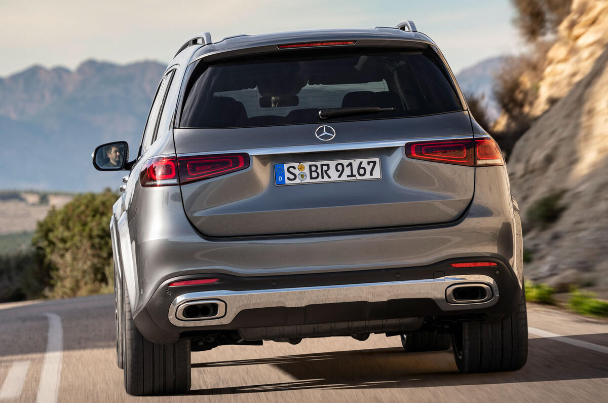 New Mercedes-Benz GLS - rear