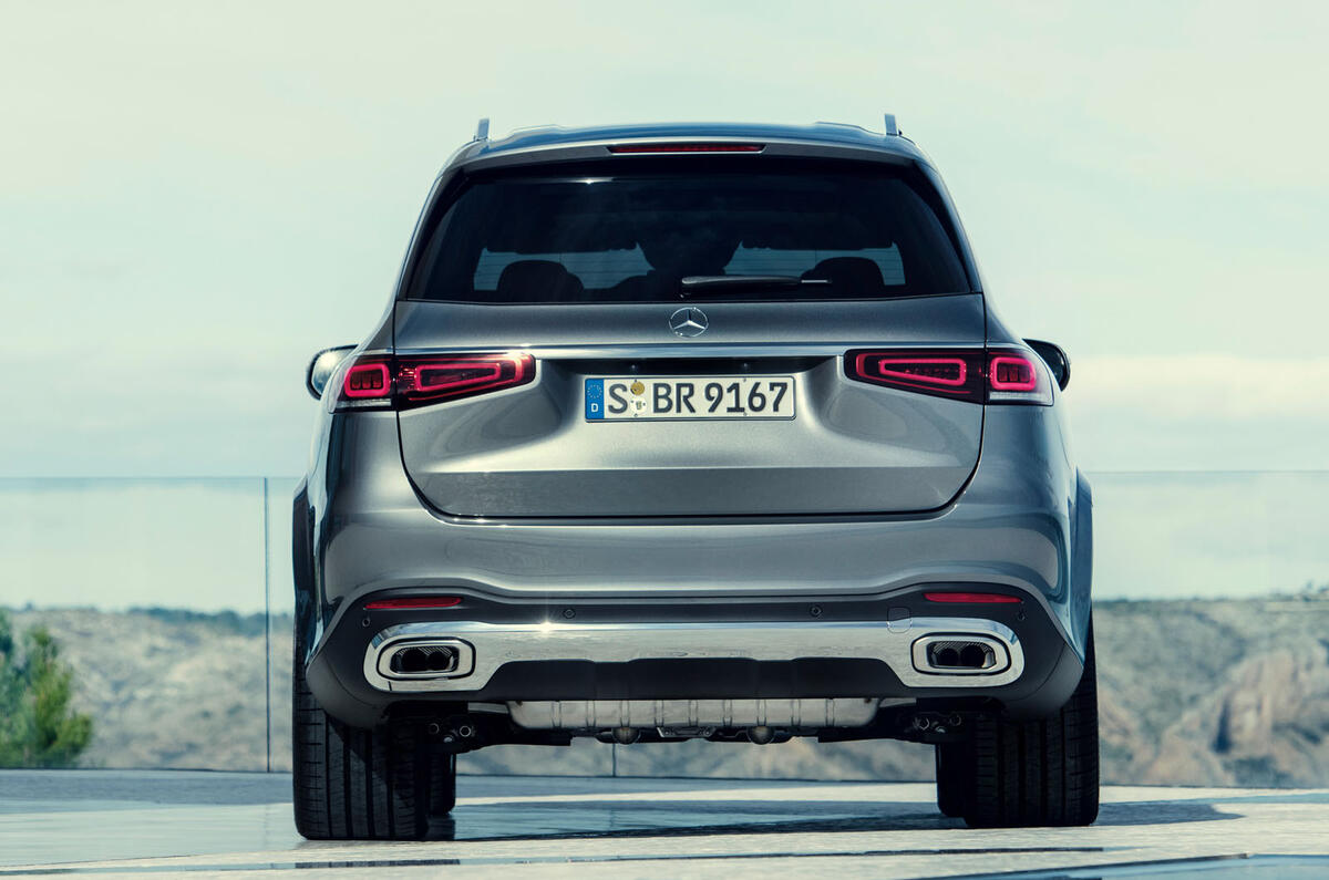 New Mercedes-Benz GLS - static rear