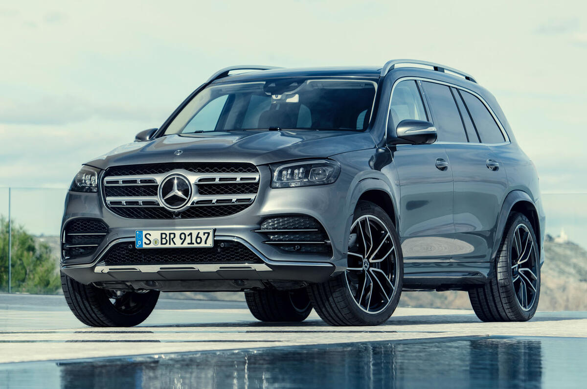 New Mercedes-Benz GLS - front 3/4