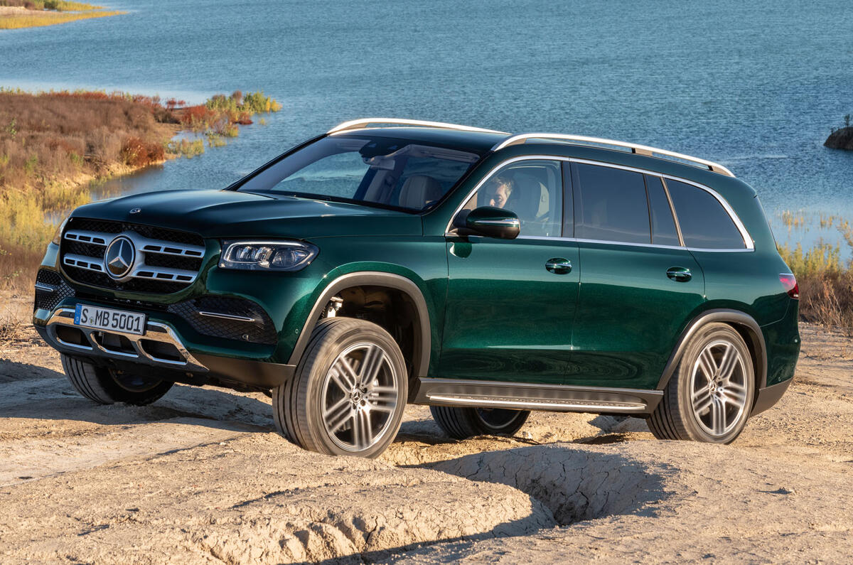 New Mercedes-Benz GLS - off-roading