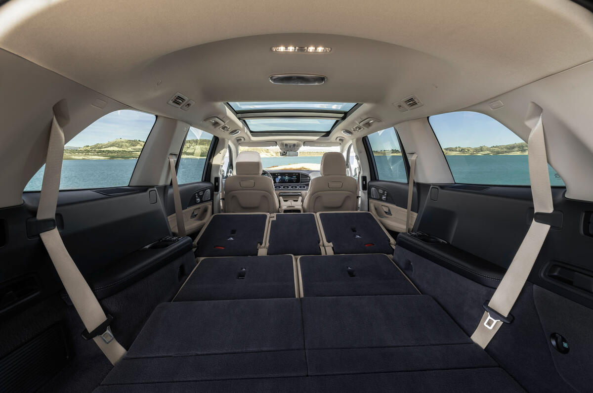 New Mercedes-Benz GLS - boot