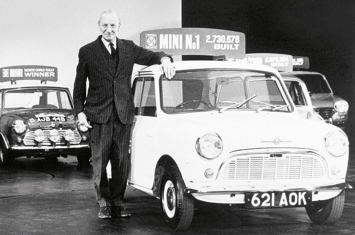 Alex Issigonis Mini - front Alex Issigonis Mini - front