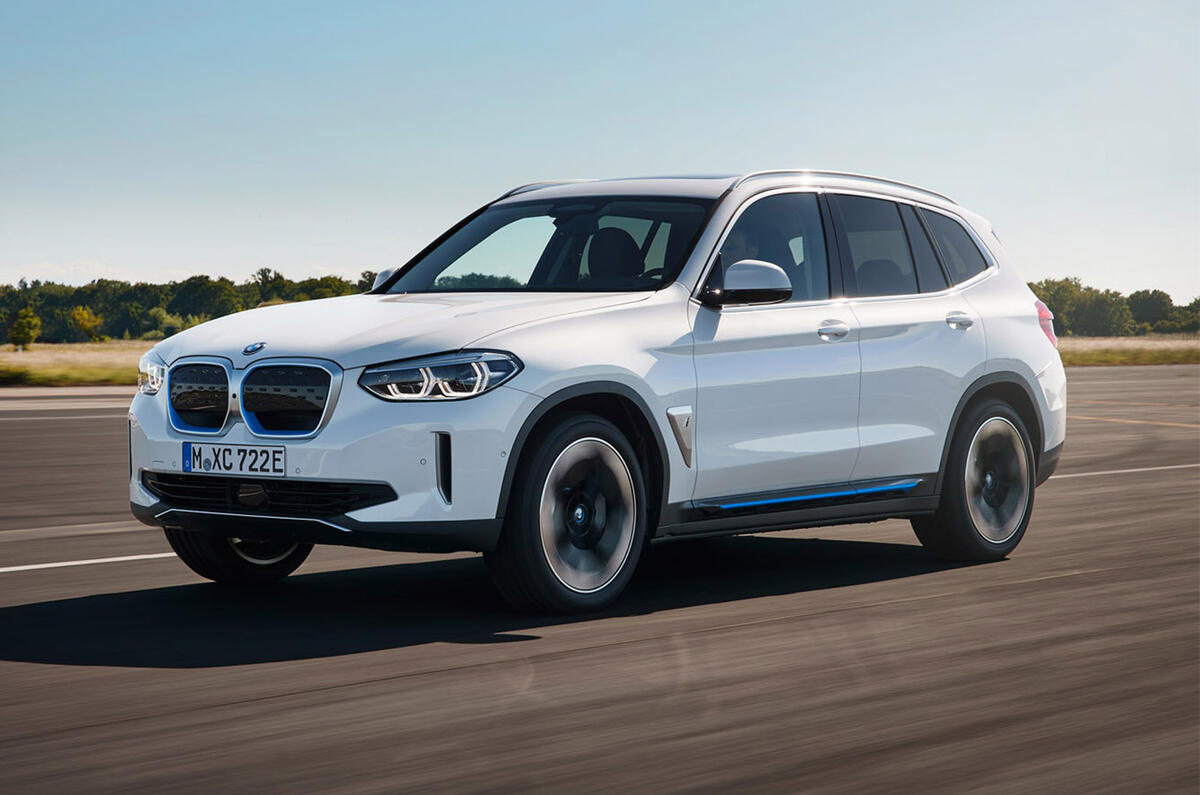 2020 BMW iX3 - hero front 2020 BMW iX3 - hero front