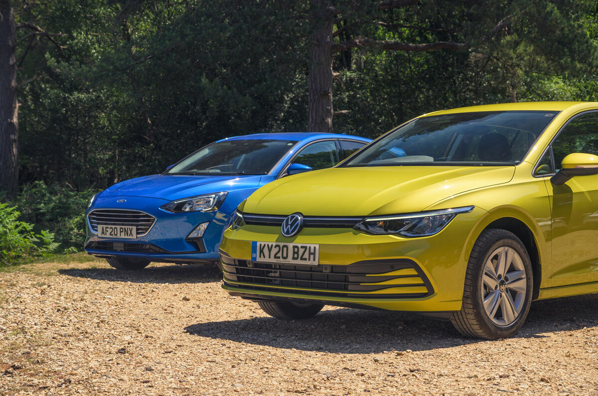 Focus and Golf - static front Focus and Golf - static front