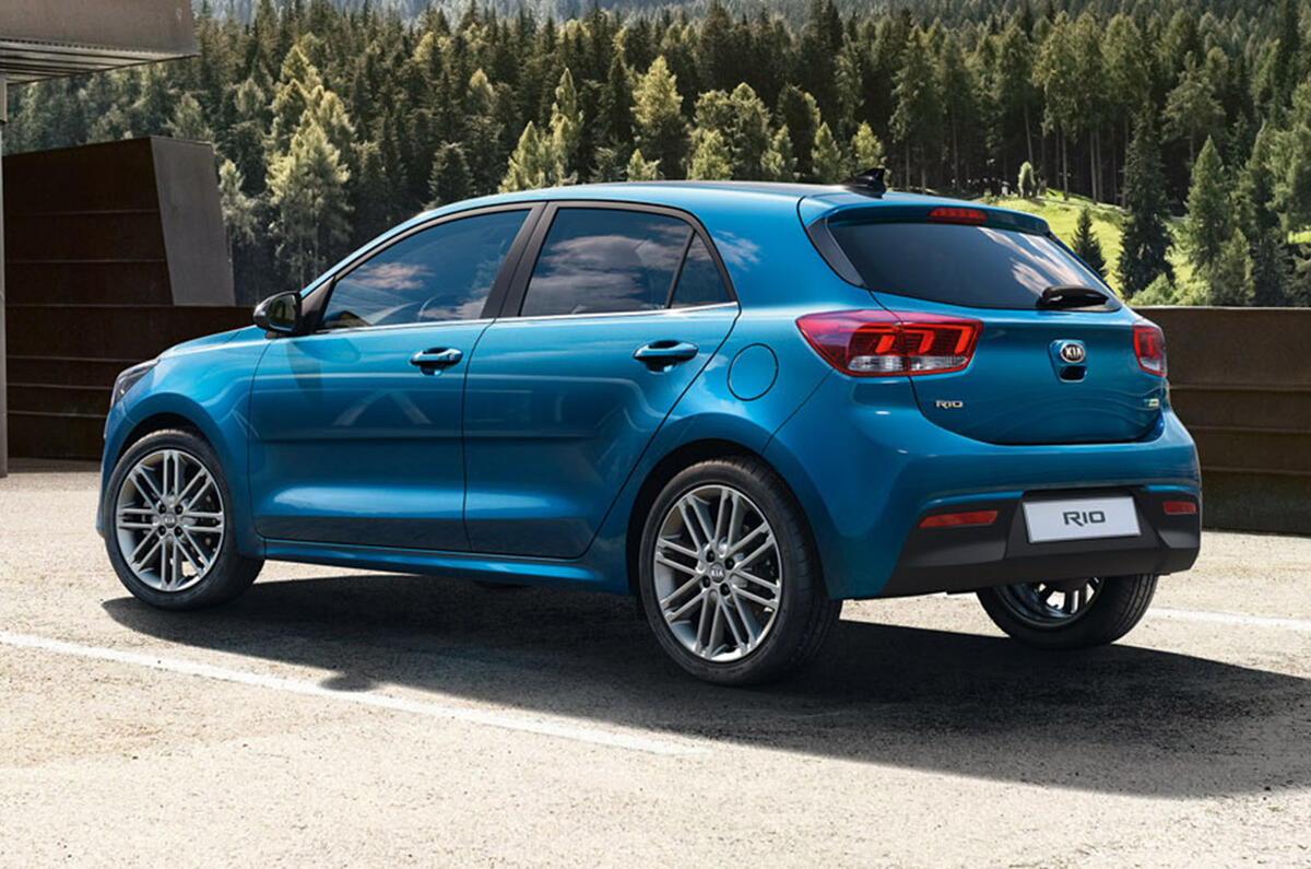 Kia Rio 2020 - static rear