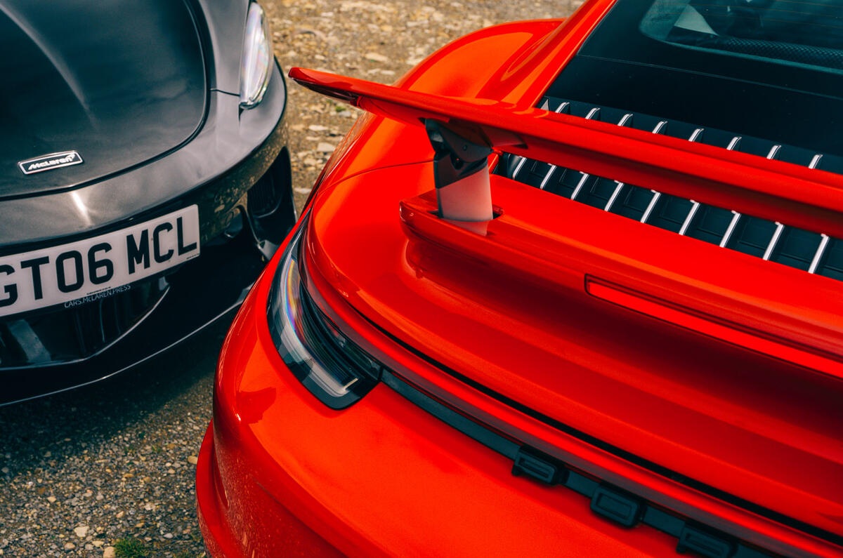 Porsche 911 - static rear Porsche 911 - static rear